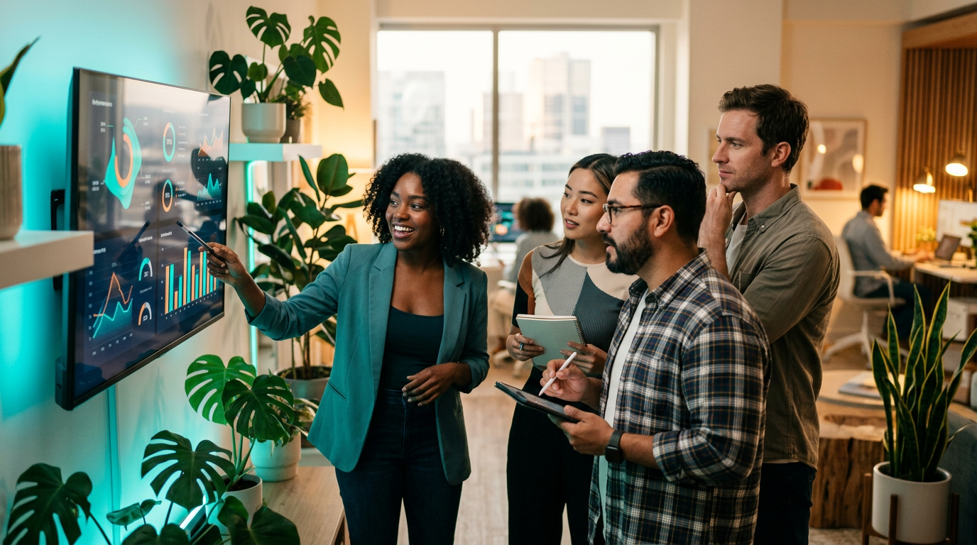 Equipe da Agência Opa em transformação digital e estratégia para marcas